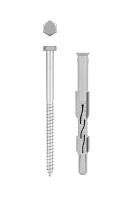 ЗУБР ФД-П 10 x 120 мм, фасадный дюбель, нейлон/цинк, 50 шт (301475-120)