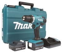 Аккумуляторная дрель-шуруповерт Makita DF 347 DWE