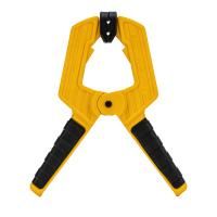 Струбцина клещеобразная, усиленная 80 х 60 мм, двухкомпонентные рукоятки Denzel