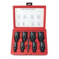 Набор для восстановления резьб штуцеров системы кондиционирования, кейс, 9 предметов МАСТАК 352-00009C