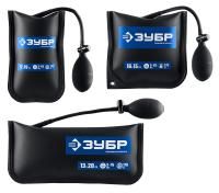 ЗУБР ПНЕВМОПОДУШКА набор 3шт: 12х19, 16х15, 13х28 см, 170кг, в чехле, универсальный пневмоклин/ монтажная подушка/ пневмодомкрат (37556-H3)