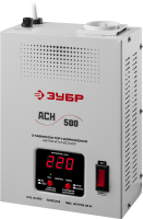 Профессиональный стабилизатор напряжения ЗУБР АСН 500 навесной, 500 ВА, 140-260 В, 8%