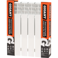 Биметаллический радиатор Gigant bim 500/80 6 секций