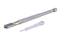 Роликовый масляный стеклорез STAYER 8 000 м рукоятка пластмассовая прозрачная 3369