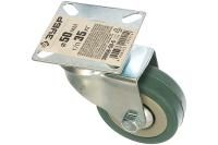 Поворотное колесо ЗУБР резина/полипропилен d=50 мм г/п 35 кг 30956-50-S