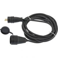 Удлинитель электрический силовой, 20 м, 1 розетка, КГ 3 х 1.5 мм, 16 А, тип УХЗ-16, Denzel