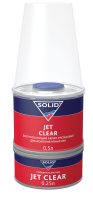 Solid Jet Clear двухкомпонентный лак для экспресс ремонта