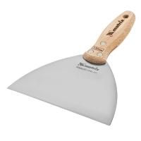 Шпательная лопатка из нержавеющей стали, 150 мм, буковая рукоятка, EFP Matrix