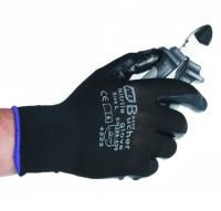 ADOLF BUCHER Перчатки с нитриловым покрытием, черные