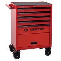 Тележка инструментальная, 5 выдвижных ящиков и отсек, "CLASSIС" KING TONY 87432-5U