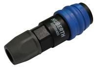 Быстроразъемное соединение, пластик,  тип, под шланг 8х12 мм