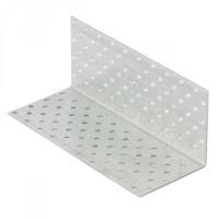 Крепежный уголок равносторонний  2 мм,   KUR 80 x 80 x 200 мм Сибртех