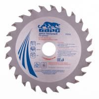 БАРС Пильный диск по дереву 130 x 20/16 мм, 24 твердосплавных зуба Барс