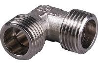 Уголок GENERAL FITTINGS никелированная латунь, ш/ш, 1/2"