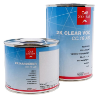 Лак прозрачный 2K СС.19 с отвердителем (1.5л)