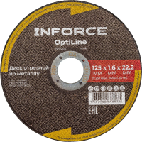 Диск отрезной по металлу Inforce OptiLine