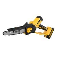 Цепная мини-пила аккумуляторная бесщет., СCS-200BL, шина 200 мм, Li-Ion, 20 В Denzel