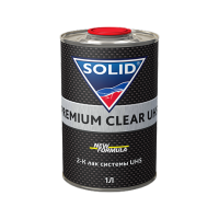 Solid Premium Clear UHS 2K лак акриловый прозрачный New Formula, комплект
