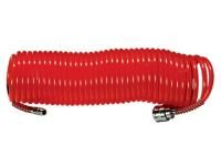 Huberth Шланг витой 5м х 8 мм, с быстросъемными соединениями