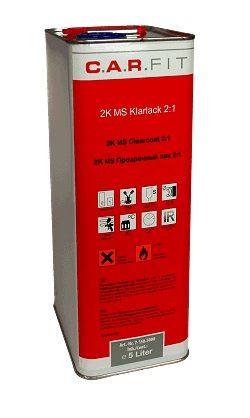 Лак Carfit MS прозрачный 2К 2:1, комплект