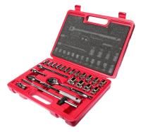 Набор головок торцевых 3/8" 6-ти гранных 6-22мм 22 предмета в кейсе JTCJTC