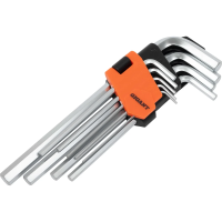 Набор шестигранных дюймовых ключей Gigant GKHI-9