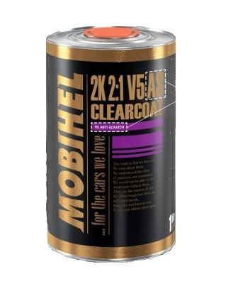 Лак бесцветный Mobihel акриловый 2К V5 AS 2:1, комплект