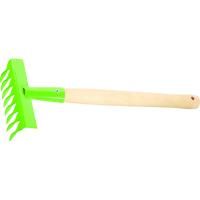 Грабли витые 8-зубые, 160х390 мм, стальные, деревянная рукоятка Palisad