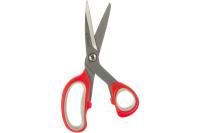 Хозяйственные ножницы ЗУБР 190 мм изогнутые двухкомпонентные ручки 40442-19
