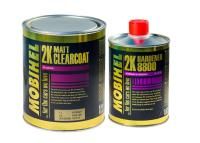 Mobihel лак матовый 2К бесцветный low voc, комплект 1 л. + 0.5 л