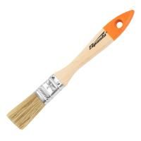 Кисть плоская Slimline 3/4" (20 мм) натуральная щетина, деревянная ручка Sparta