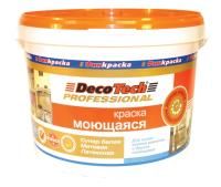 Краска DecoTech Professional моющаяся, матовая