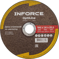 Диск отрезной по металлу Inforce OptiLine