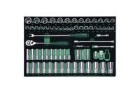 TTF-68 Ложемент торцевых головок и аксессуаров на 1/2", 68 предметов