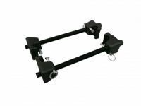 Стяжка амортизаторных пружин, 300 мм, с фиксаторами, одинарный крюк, 2 предмета МАСТАК 100-05301