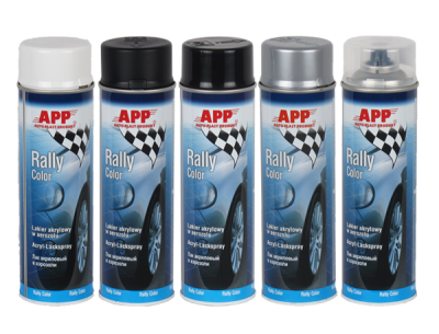 APP акриловая краска в аэрозоли Rally Color