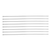 Хомуты, 500 х 8 мм, пластиковые, белые, 50 шт Сибртех