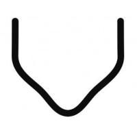 RedHotDot Скоба с внешним углом, 0.8 мм, 100 шт.