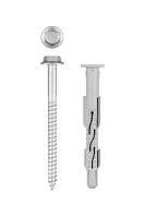 ЗУБР ФД-Ц 10x 100 мм, фасадный дюбель, нейлон/цинк, 50 шт (301455-100)