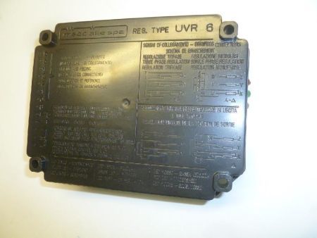Регулятор напряжения Mecc Alte , UVR 6 / TYPE