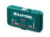 KRAFTOOL THS-42, 42 шт (HEX, TX, SPLINE) хвостовик 10 мм под квадрат 1/2″ набор специальных бит (26554)