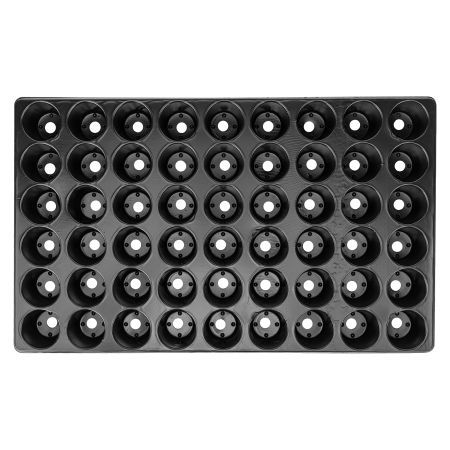 Кассета для рассады, 520 х 310 х 60 мм, 54 ячейки, полистирол,