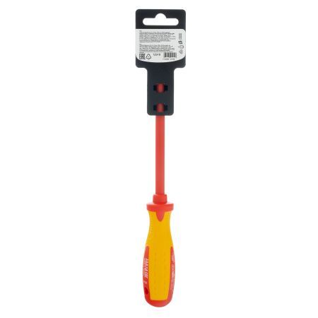 Отвертка Insulated, SL5.5 x 125 мм, CrMo, до 1000 В, двухкомпонентная рукоятка Matrix Professional