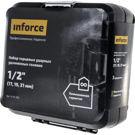 Набор ударных торцевых головок Inforce 11-01-262