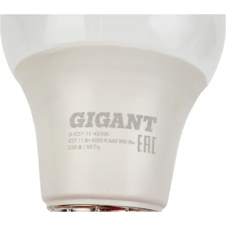 Светодиодная лампа Gigant G-E27-11-4200K