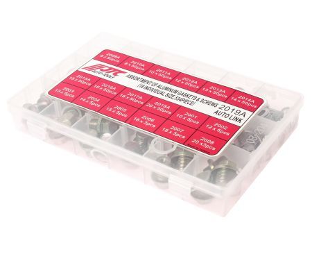 Шайба алюминиевая и пробка поддона картера (в боксе) 534шт. JTCJTC