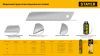 STAYER 18 мм, 10 шт, сегментированные лезвия, Professional (0916-S10)