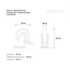 Промышленное поворотное колесо Gigant G-04-09-39