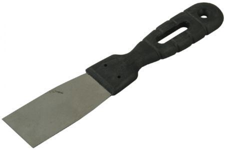 Нержавеющий шпатель STAYER Inox 80 мм пластиковая ручка 1008-08