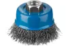 ЗУБР Ø 60 мм, проволока 0.3 мм, щетка чашечная для УШМ 35261-060 Профессионал